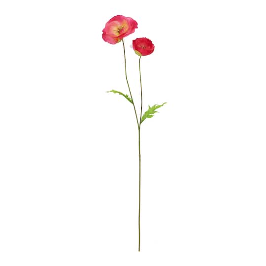 Hot Pink Poppy Stem by Ashland&#xAE;